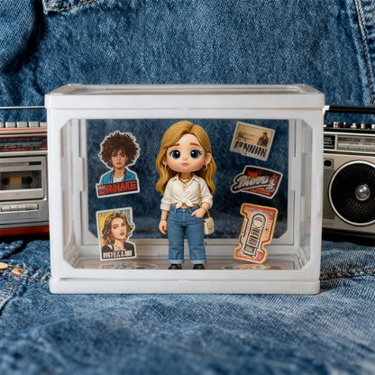 Memória em Miniatura | Mini Retrato 3D Personalizado - 8cm
